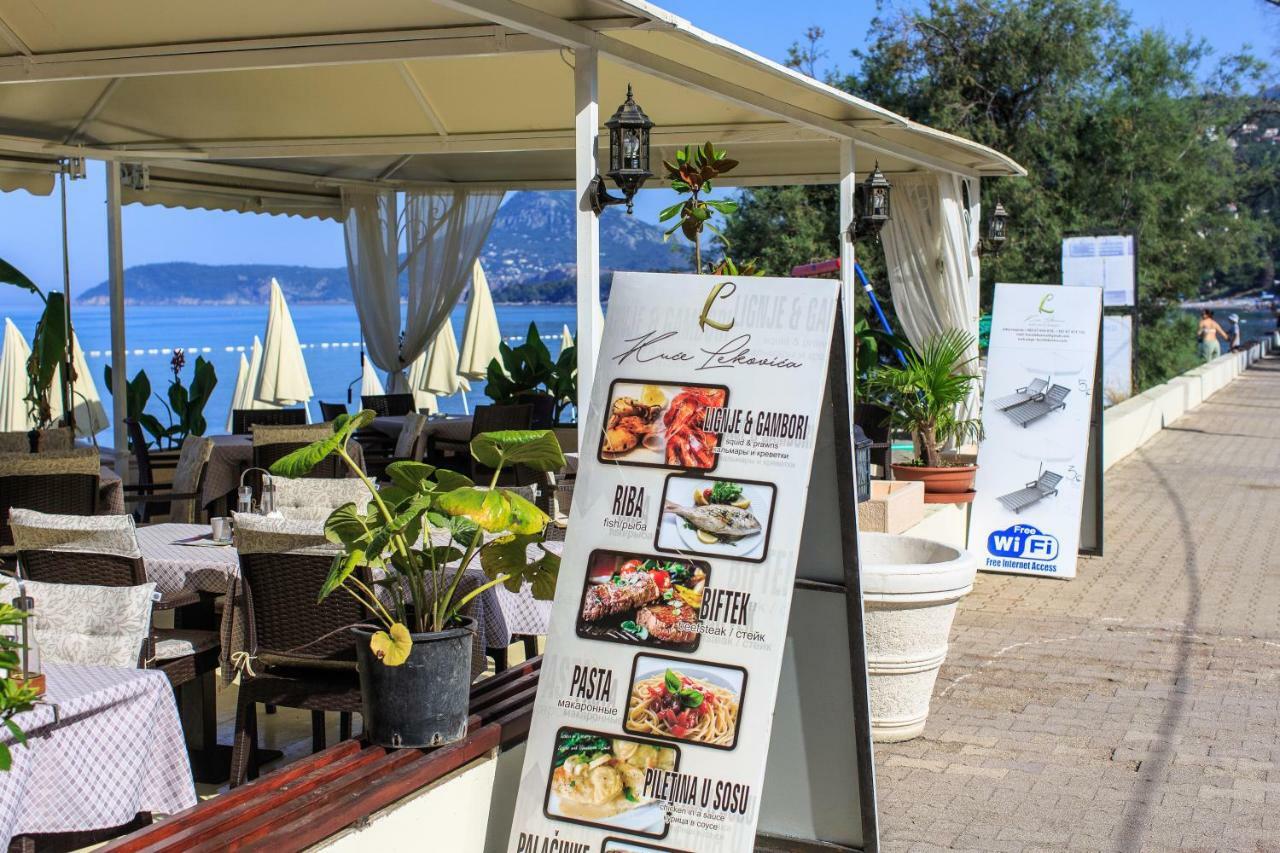 Apartments Kuce Lekovica Beach & Snack Bar- Bistro Ngoại thất bức ảnh